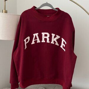 Parke Red Mockneck